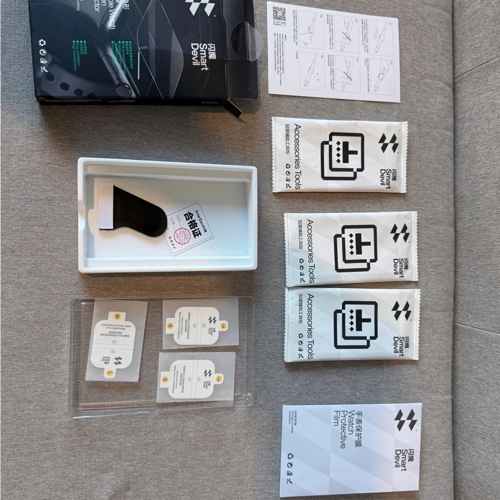 3 Pieces Invisible Screen Protector for Apple Watch 41mm (New)